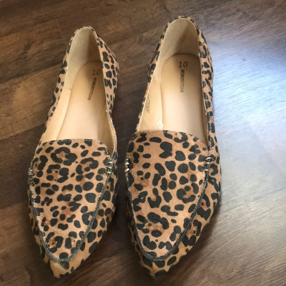 Leopard Ballet Flats -Women’s 10